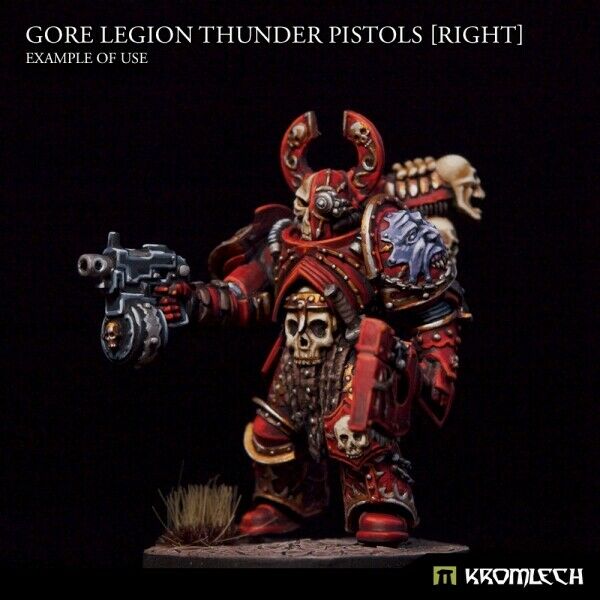 Kromlech Gore Legion Thunder Pistols Set1 [right] (5) New - TISTA MINIS