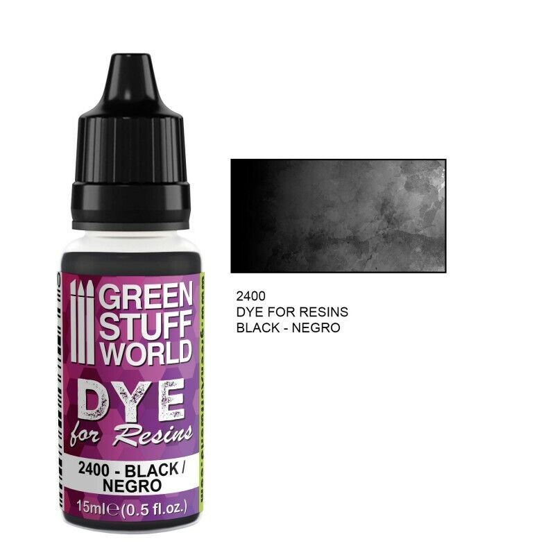 Green Stuff World Auxiliary Dye for Resins BLACK - Tistaminis