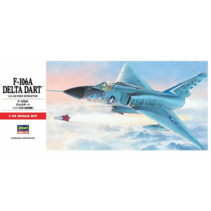 Hasegawa F-106A Delta Dart C11 New - TISTA MINIS