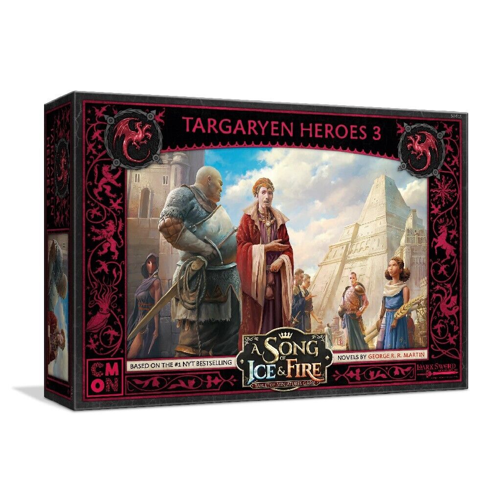 Song of Ice and Fire TARGARYEN HEROES BOX #3 New - Tistaminis