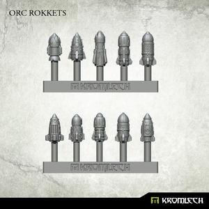 Kromlech Orc Rokkets (10) New - TISTA MINIS