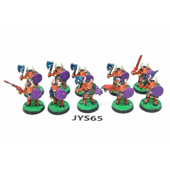 Warhammer Chaos Space Marines Beastmen Cultists Meta, OOP JYS65 - Tistaminis