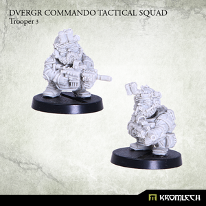 Kromlech Dvergr Commando Tactical Squad New - TISTA MINIS