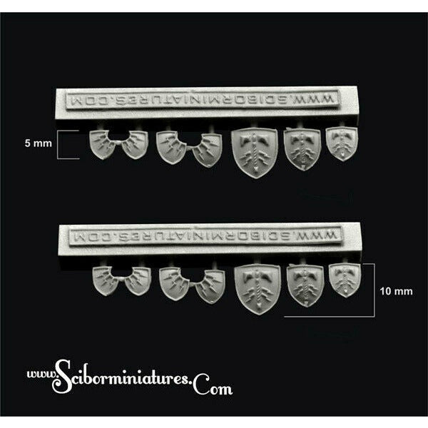 Scibor Miniatures Thor Small Shields (14) New - TISTA MINIS