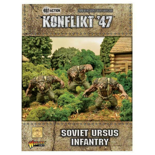 Bolt Action: Konflikt '47 - Soviet Ursus Infantry  New - TISTA MINIS