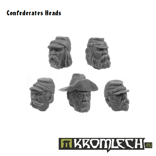 Kromlech Confederates Heads New - TISTA MINIS