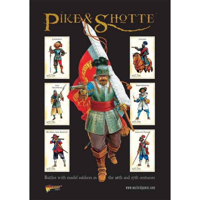 Pike and Shotte Rulebook (Softback) New - Tistaminis