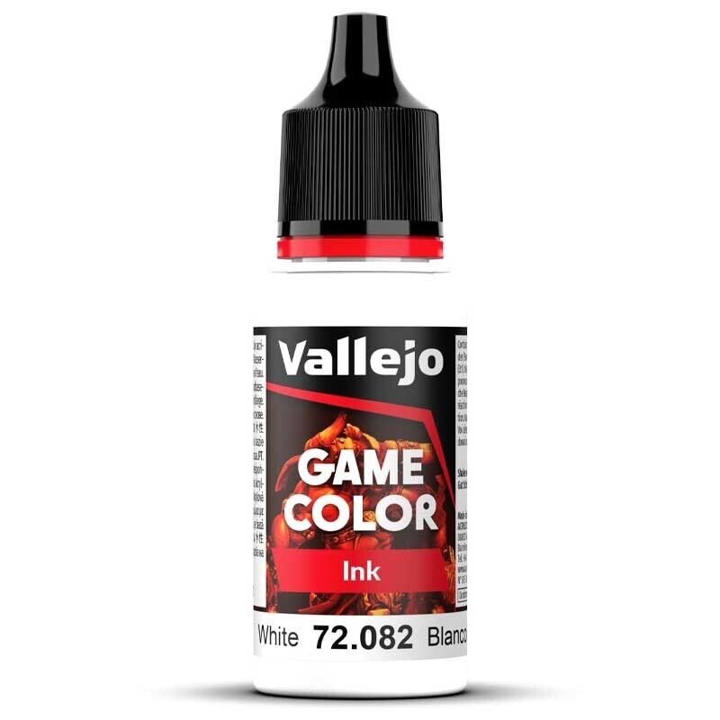 Vallejo White Game Ink New - Tistaminis