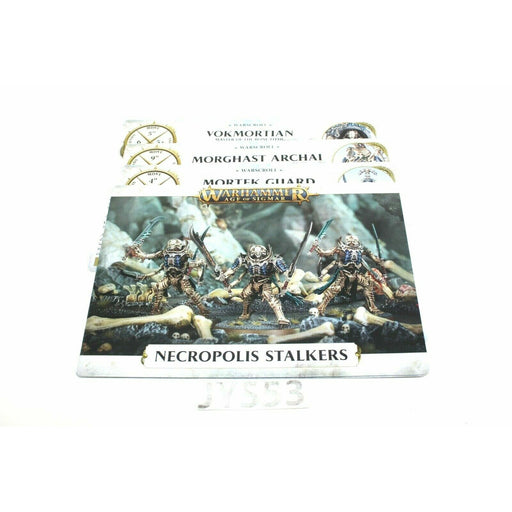 Warhammer Vampire Counts Ossiarch Bonereapers Feast Of Bones Data Cards - JYS53 - TISTA MINIS