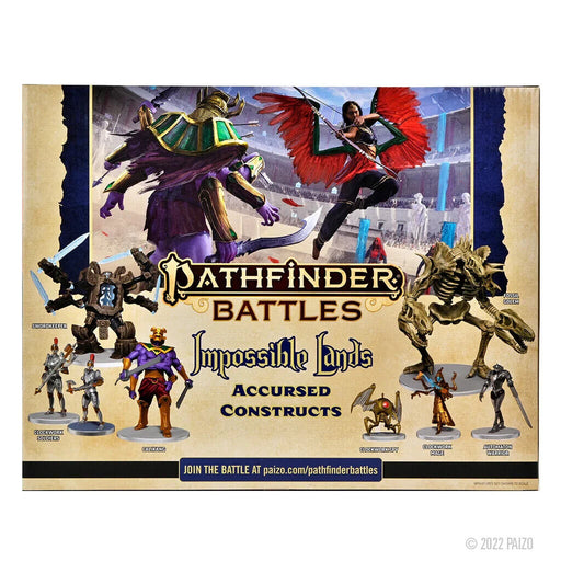 Pathfinder Battles: Impossible Lands: Accursed Constructs Boxed Set New - Tistaminis