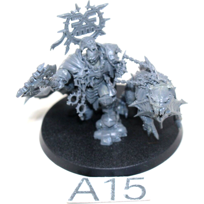 Warhammer Warriors of Chaos Lord Of Khorne With hound - A15 - Tistaminis