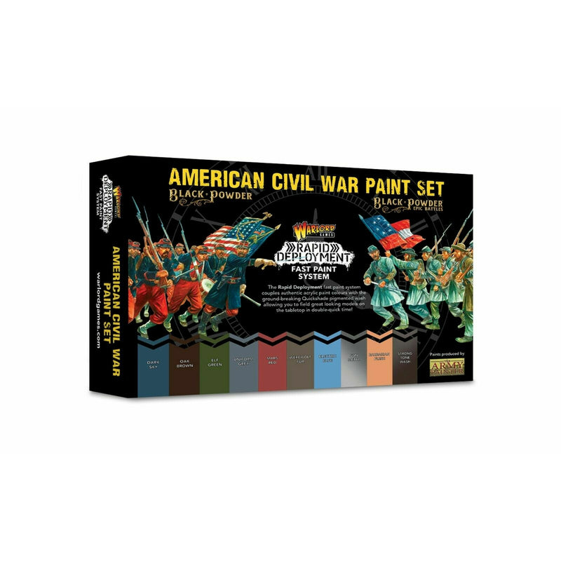 Black Powder Epic Battles - American Civil War Paint Set New - Tistaminis