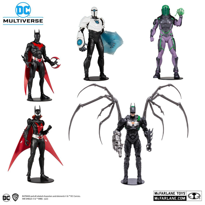 McFarlane DC Build-A 5 Pack Batman Beyond 5 Action Figures New - Tistaminis