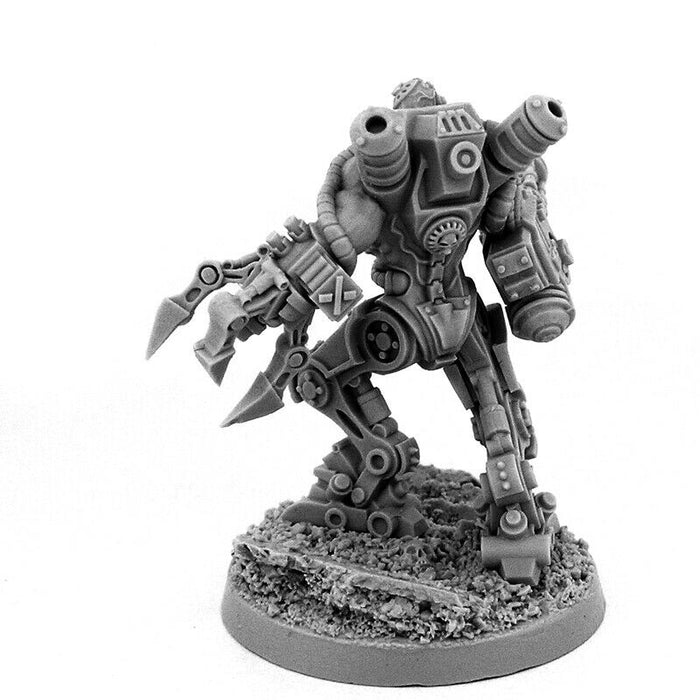 Wargames Exclusive MECHANIC ADEPT KATATON BATTLE SERVITOR WITH GRAVI-CANNON New - Tistaminis