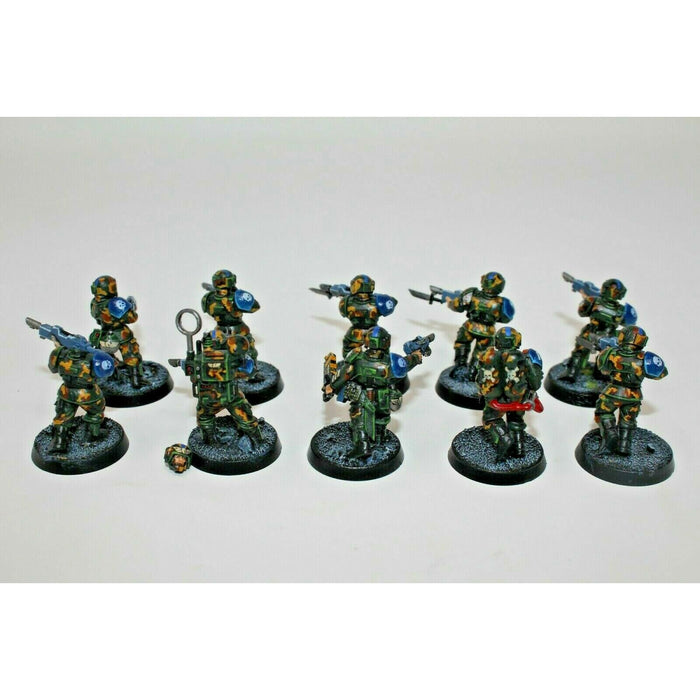 Warhammer Imperial Guard Cadian Shocktroopers Well Painted - JYS9 | TISTAMINIS