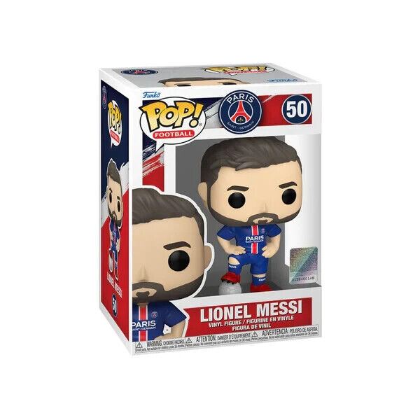 Funko POP FOOTBALL PSG LIONEL MESSI #50 New - Tistaminis