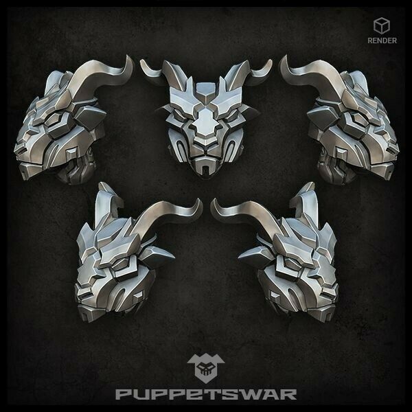 Puppets War Capricorn Helmets New - Tistaminis