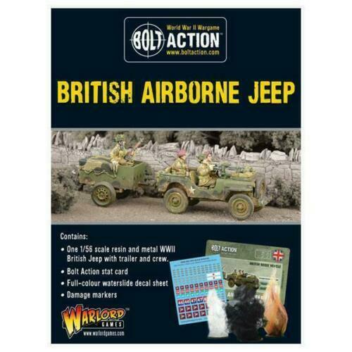 Bolt Action British Airborne Jeep New - 402411107 - TISTA MINIS