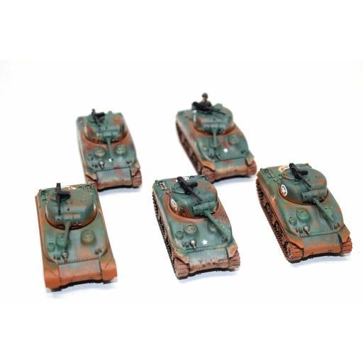 Flames Of War American Shermans Well Painted - JYS68 - Tistaminis