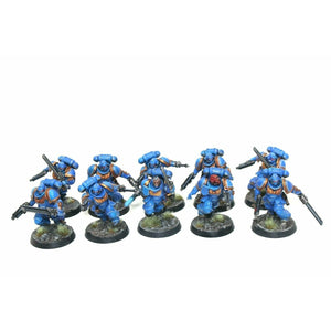 Warhammer Space Marines Assault Intercessor Squad Well Painted - TISTA MINIS