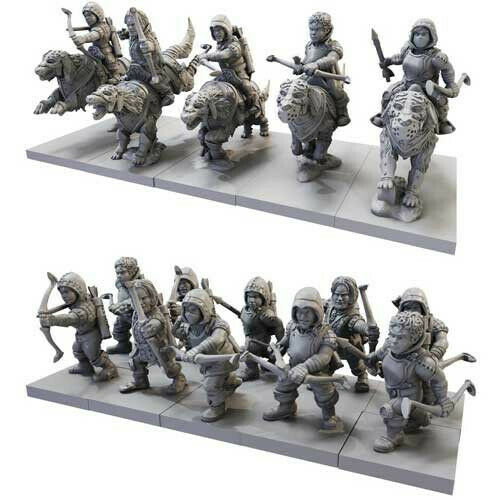 Kings of War Halfling Poachers Battlegroup New - Tistaminis