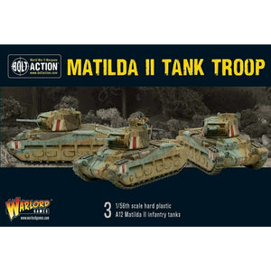 Bolt Action Matilda II Troop New - TISTA MINIS