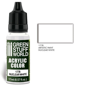 Green Stuff World Acrylic Color Nuclear White - Tistaminis