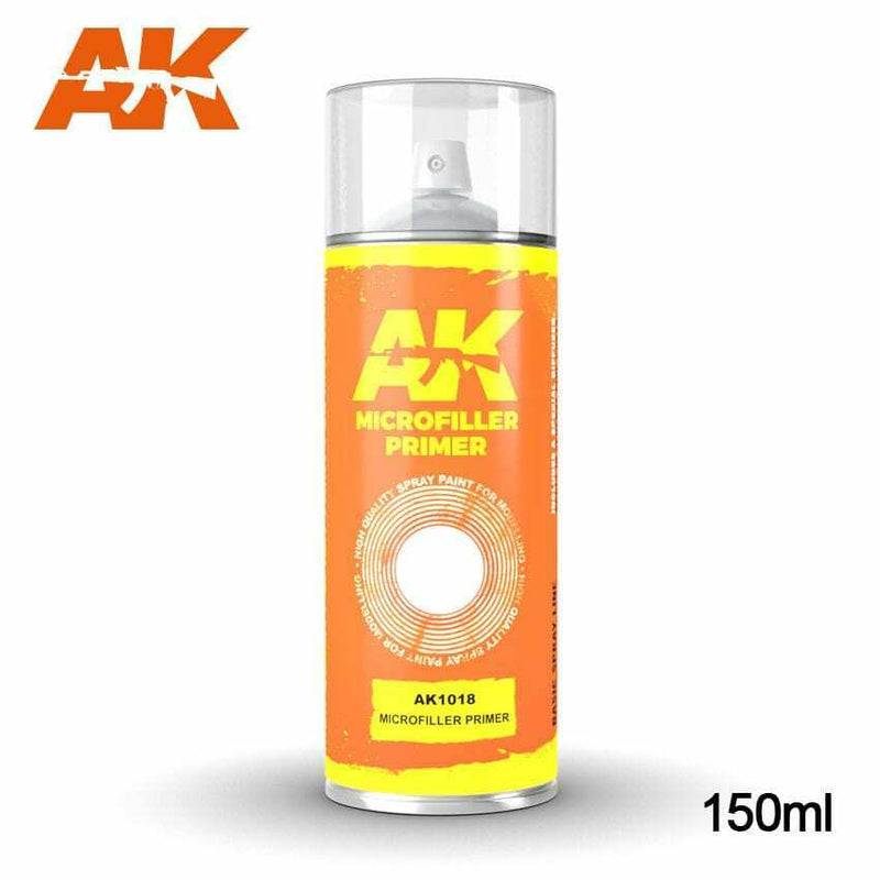 AK Interactive Microfiller Primer - Spray 150ml New - Tistaminis