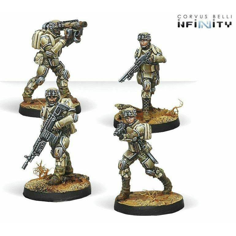 Infinity: Ariadna 5th Minutemen Regiment "Ohio" New - TISTA MINIS