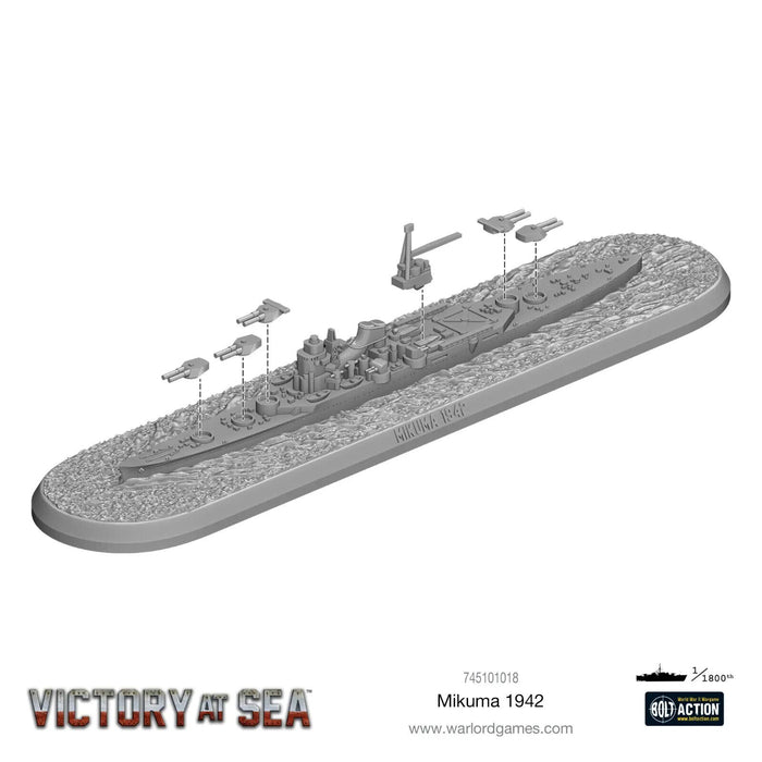 Victory at Sea - Mikuma 1942 New - Tistaminis