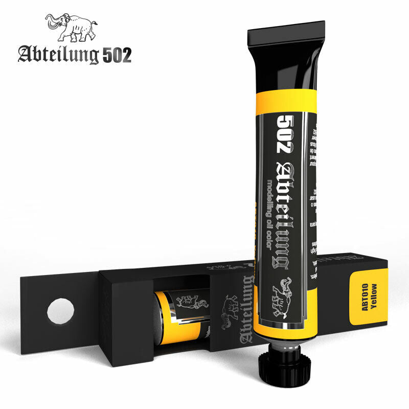 Abteilung Oil Paints Yellow Oil Paint (ABT010) - Tistaminis