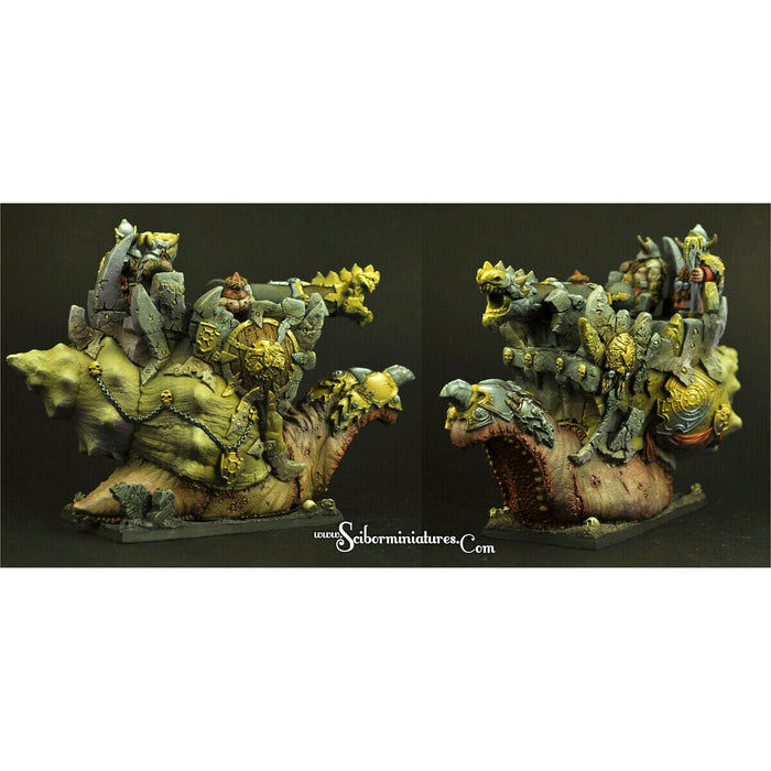 Scibor Miniatures Evil Dwarves Snail Cannon New - TISTA MINIS