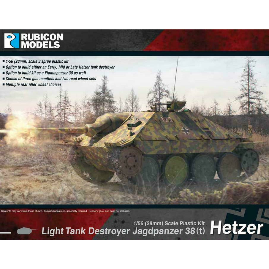 Rubicon German Jadgpanzer 38(t) "Hetzer" New - Tistaminis