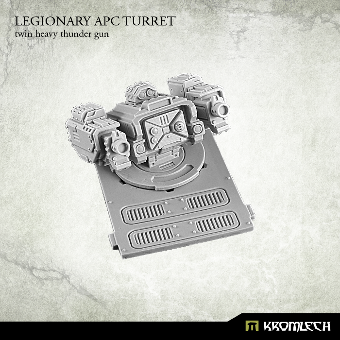 Kromlech Legionary APC Turret: Twin Heavy Thunder Gun - TISTA MINIS