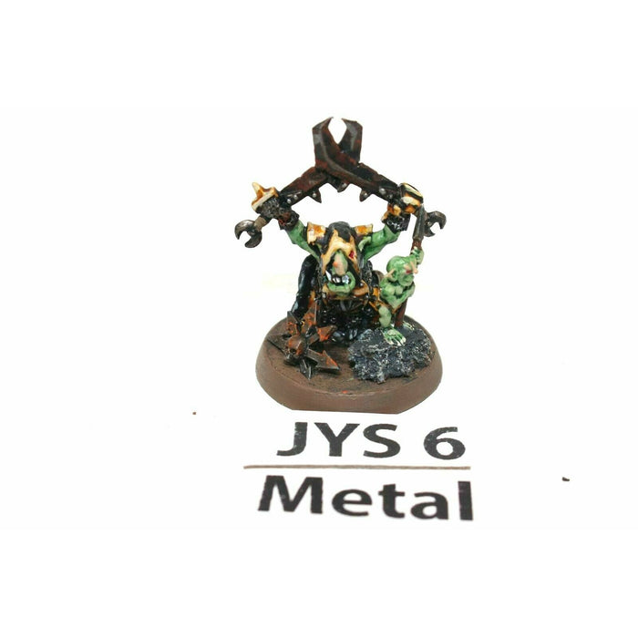 Warhammer Orcs And Goblins Goblin Warboss Metal Well Painted JYS6 - Tistaminis