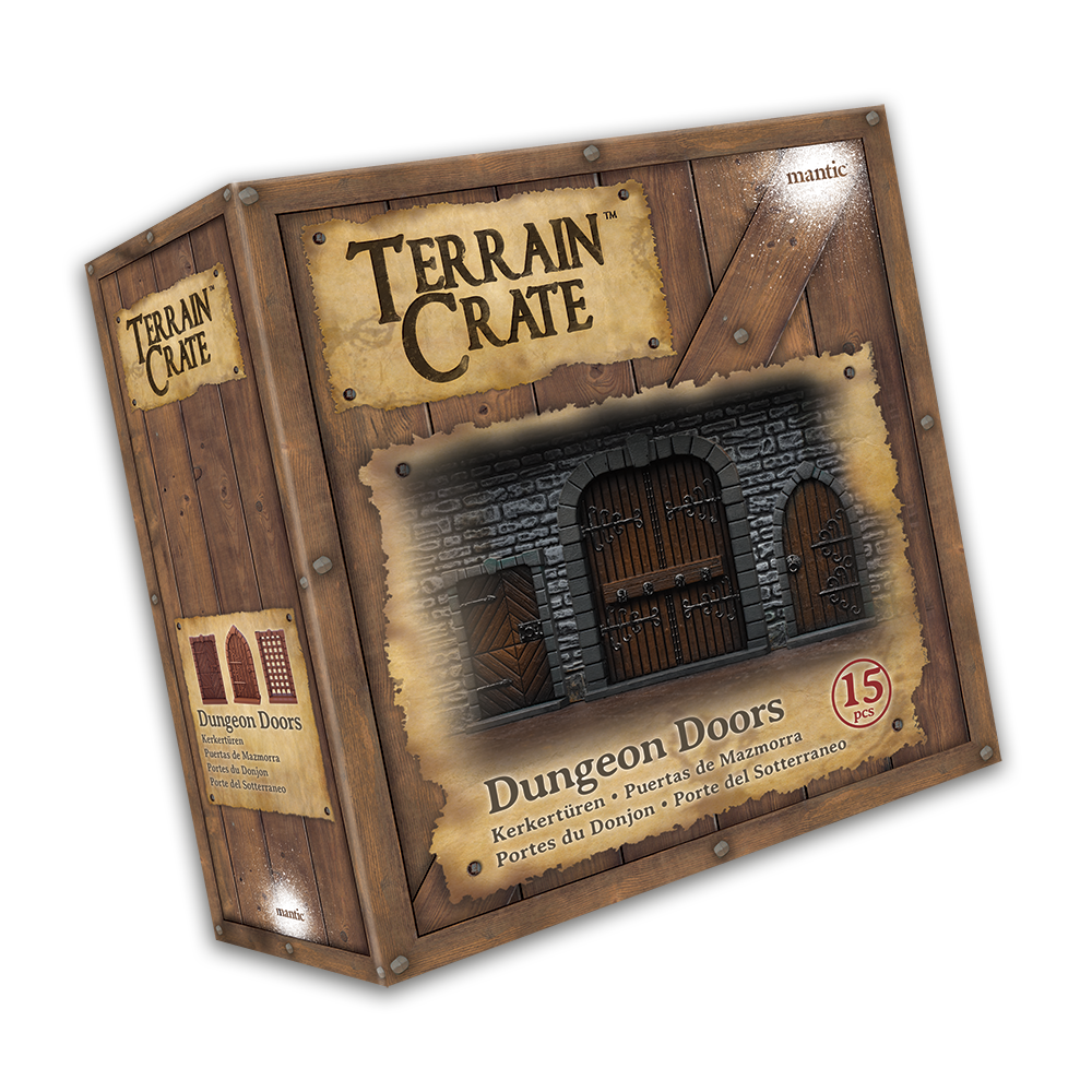 Terraincrate: Dungeon Doors New  - MGTC136 - TISTA MINIS