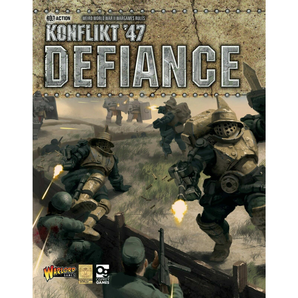 Bolt Action: Konflikt '47 - Defiance Book New - TISTA MINIS