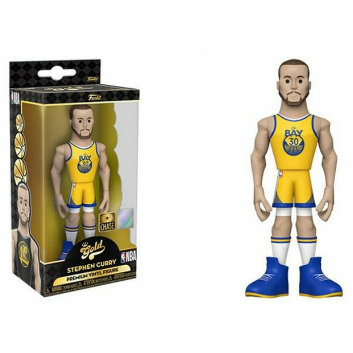 Funko Pop! GOLD 5" NBA STEPHEN CURRY WARRIORS (CITY YELLOW UNI) CHASE New - Tistaminis