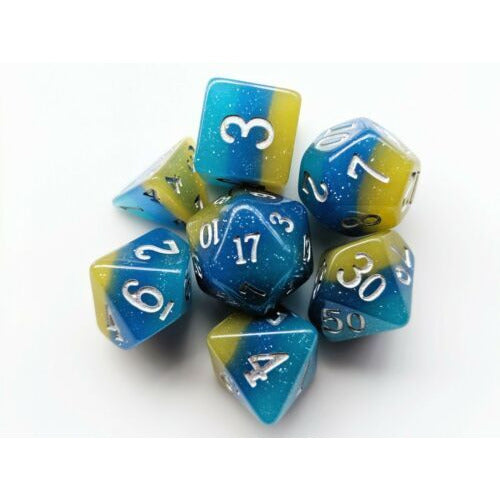 Little Dragon Elemental Dice Tropical Ocean Dice - Tistaminis