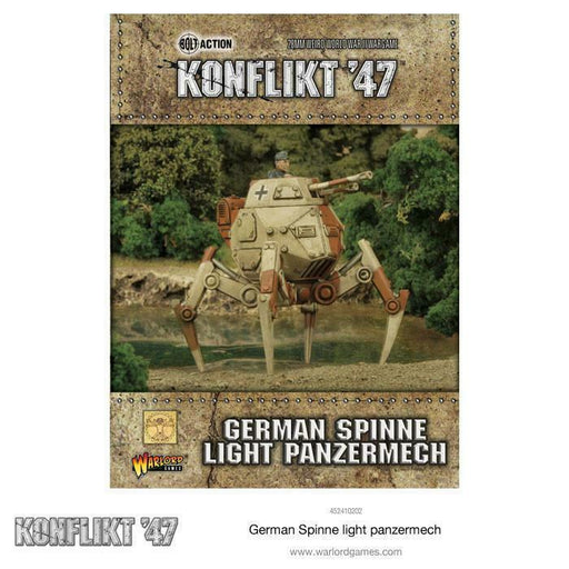 Bolt Action: Konflikt '47 - German Spinne Light Panzermech New - TISTA MINIS