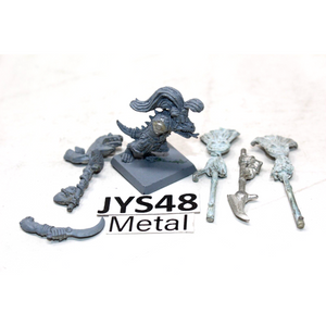 Warhammer Lizardmen Sauraus Banner Bearer Metal - JYS48 - Tistaminis