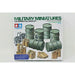 Tamiya Military Miniatures 1/35 Scale German Fuel Drum Set | TISTAMINIS