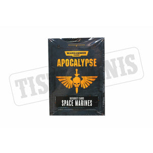 Warhammer Apocalypse Space Marine Datasheet Cards New - TISTA MINIS