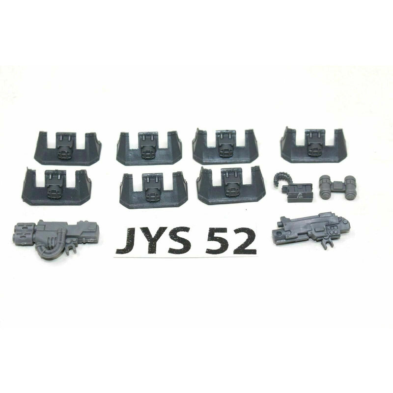Warhammer Space Marines Bike Faceplaes And Attack Bike Weapons JYS52 - Tistaminis