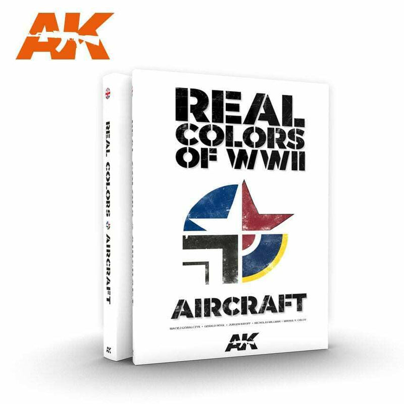 AK Interactive REAL COLORS OF WWII AIRCRAFT - English New - Tistaminis