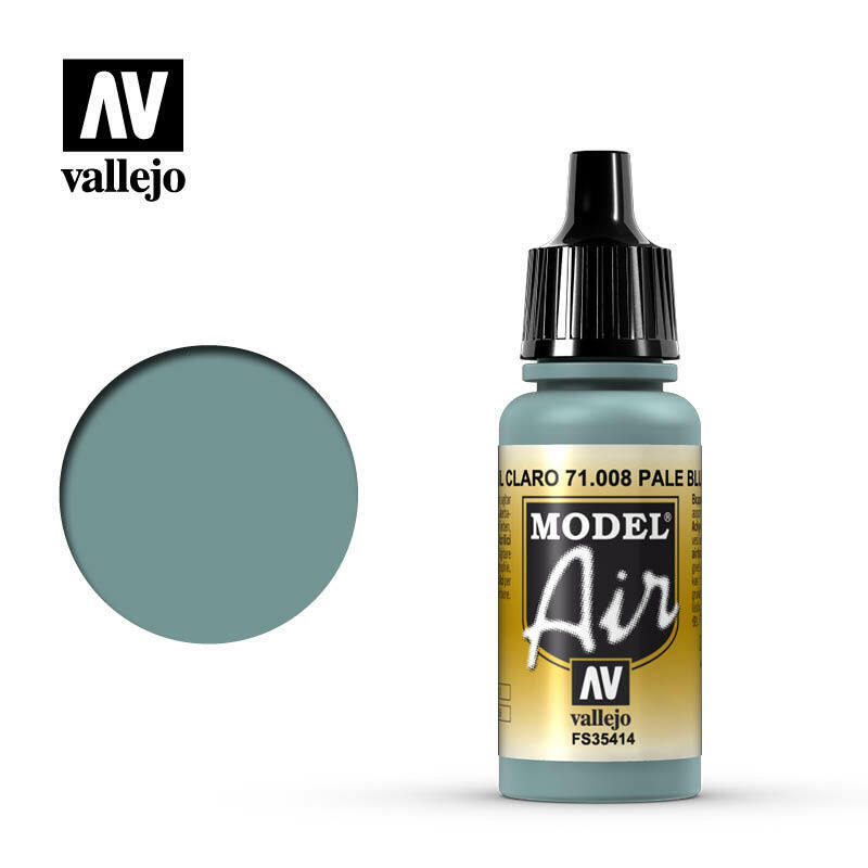 Vallejo Model Air Paint Pale Blue (71.008) - Tistaminis
