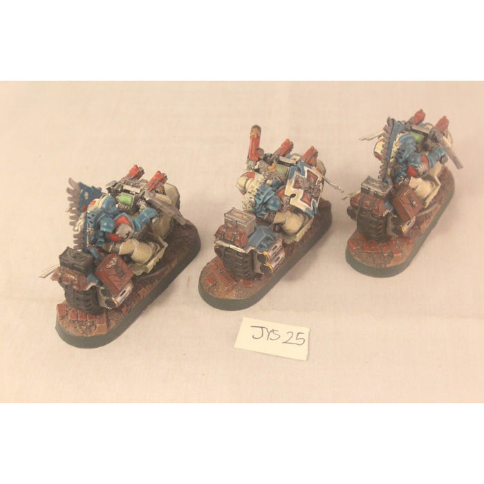 Warhammer Space Marine Biker Squad Well Painted | TISTAMINIS