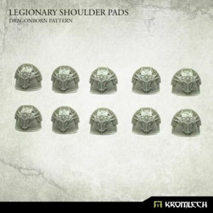 Kromlech Legionary Shoulder Pads: Dragon Pattern (10) New - TISTA MINIS