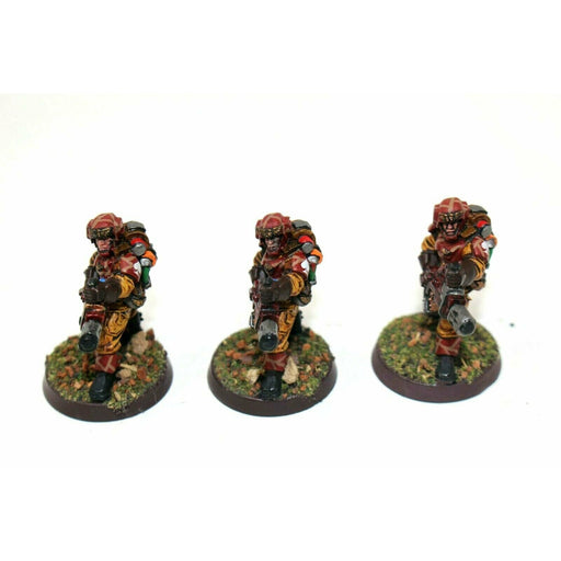 Warhammer Imperial Guard Cadian With Melta Guns Metal Well Painted JYS14 - Tistaminis