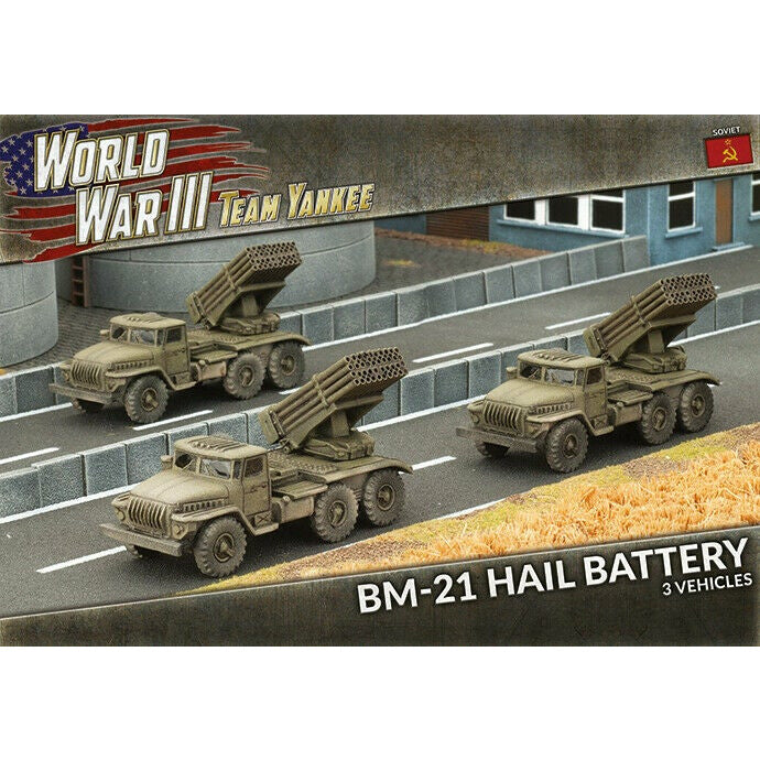 Team Yankee Soviet IBM-21 Hail Battery New - TISTA MINIS